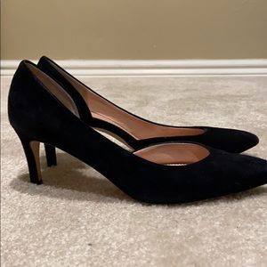 Jcrew Lucie suede pumps